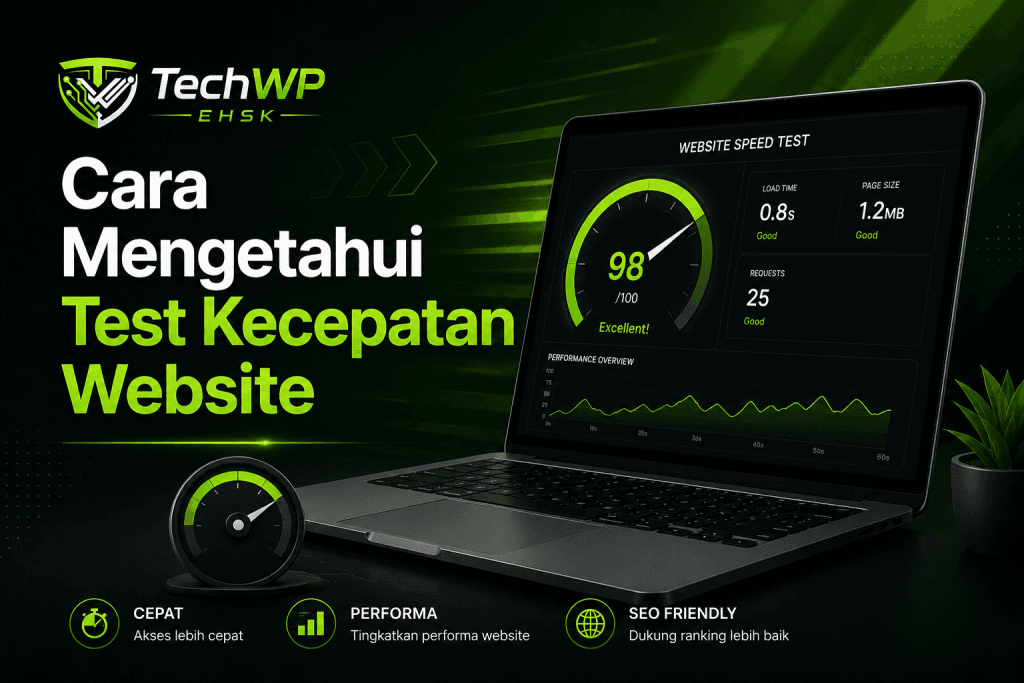 Cara Mengetahui Test Kecepatan Website